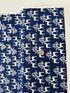 Oh What Fun – Royal Blue Quilting Cotton with Silver Metallic Accent by Hoffman Fabrics – 43/44″ wide – P4352-18S-ROYAL-SILVER