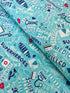 Everyday Heroes – Medical Heroes fabric by Timeless Treasures featuring doctors and nurses on premium quilting cotton