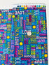 Sunshine Kisses – Words Fabric by Studio E Fabrics – uplifting typography print on premium quilting cotton