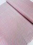 Holiday Charms Stripe Scarlet Silver Metallic Fabric by Studio RK for Robert Kaufman