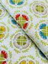 Dutch Treat Dutch Wreath Blue fabric by Betz White for Riley Blake – 100% cotton quilting fabric.