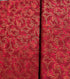 Holiday Wishes - Damask Scarlet/Gold Metallic Yardage