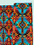 Southwest Blanket Print Turquoise fabric by Timeless Treasures – 100% cotton Southwestern pattern for quilts and rustic décor.