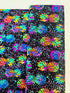 Midnight Tropical - Galaxy Pineapples Yardage