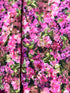 Mediterranean Escape – Bougainvillea floral fabric with purple digital print by Hoffman Fabrics