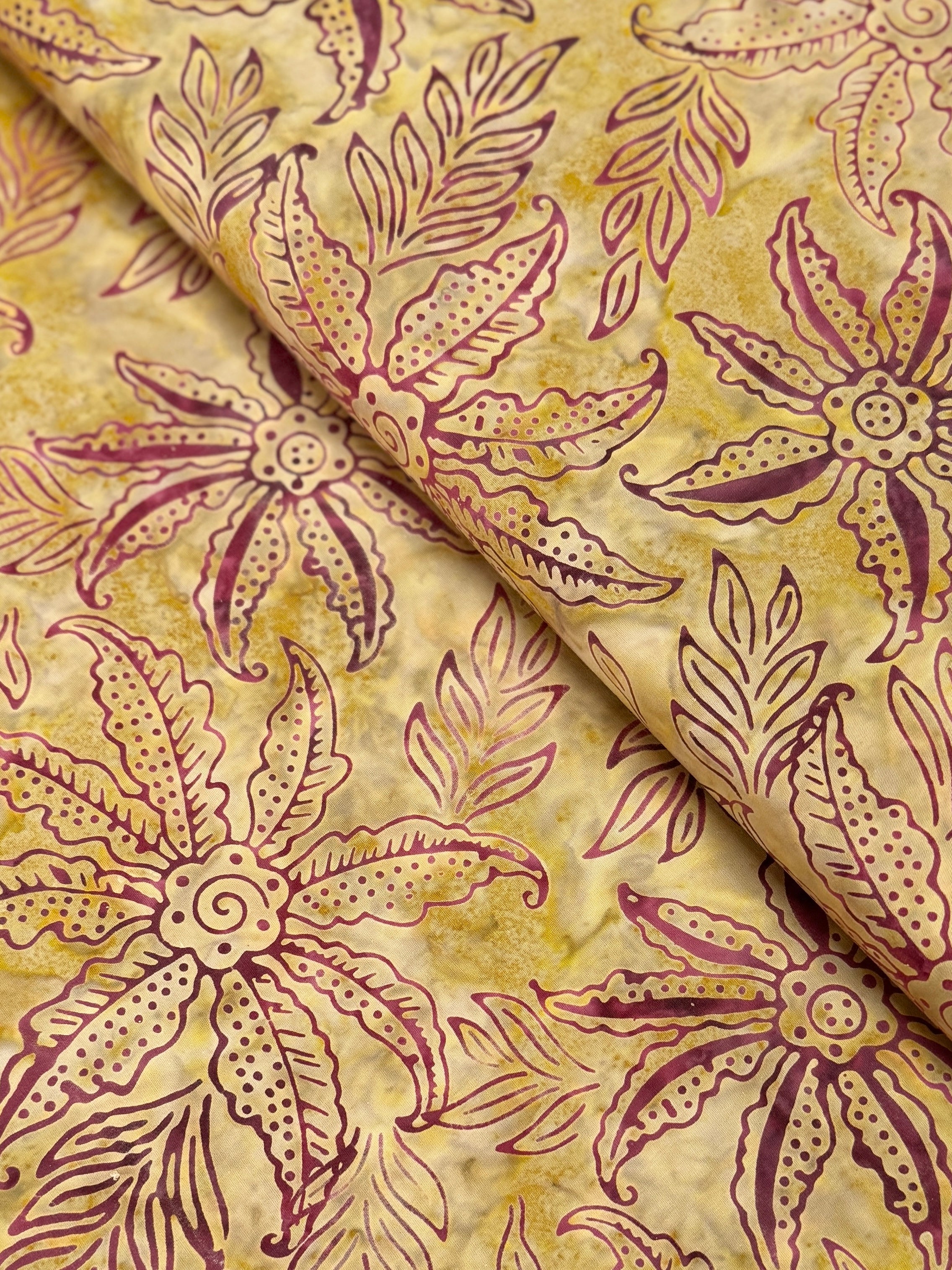 De La Sol Batiks - Golden Sand Batik Yardage