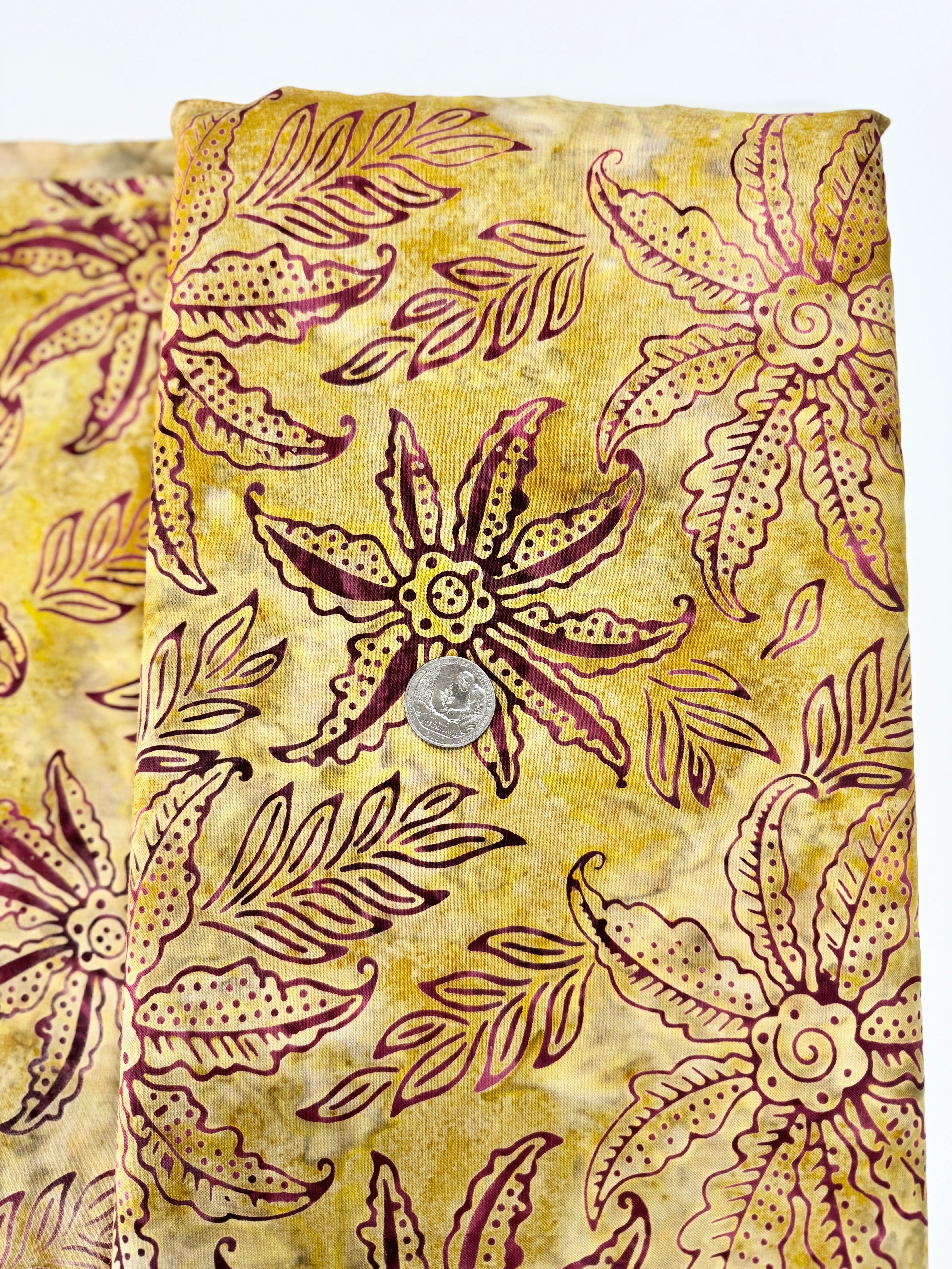 De La Sol Batiks - Golden Sand Batik Yardage