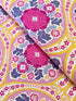 Atrium – Grace Fuchsia fabric by Joel Dewberry for FreeSpirit featuring a modern floral medallion print in vibrant fuchsia tones.