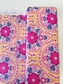 Atrium – Grace Fuchsia fabric by Joel Dewberry for FreeSpirit featuring a modern floral medallion print in vibrant fuchsia tones.