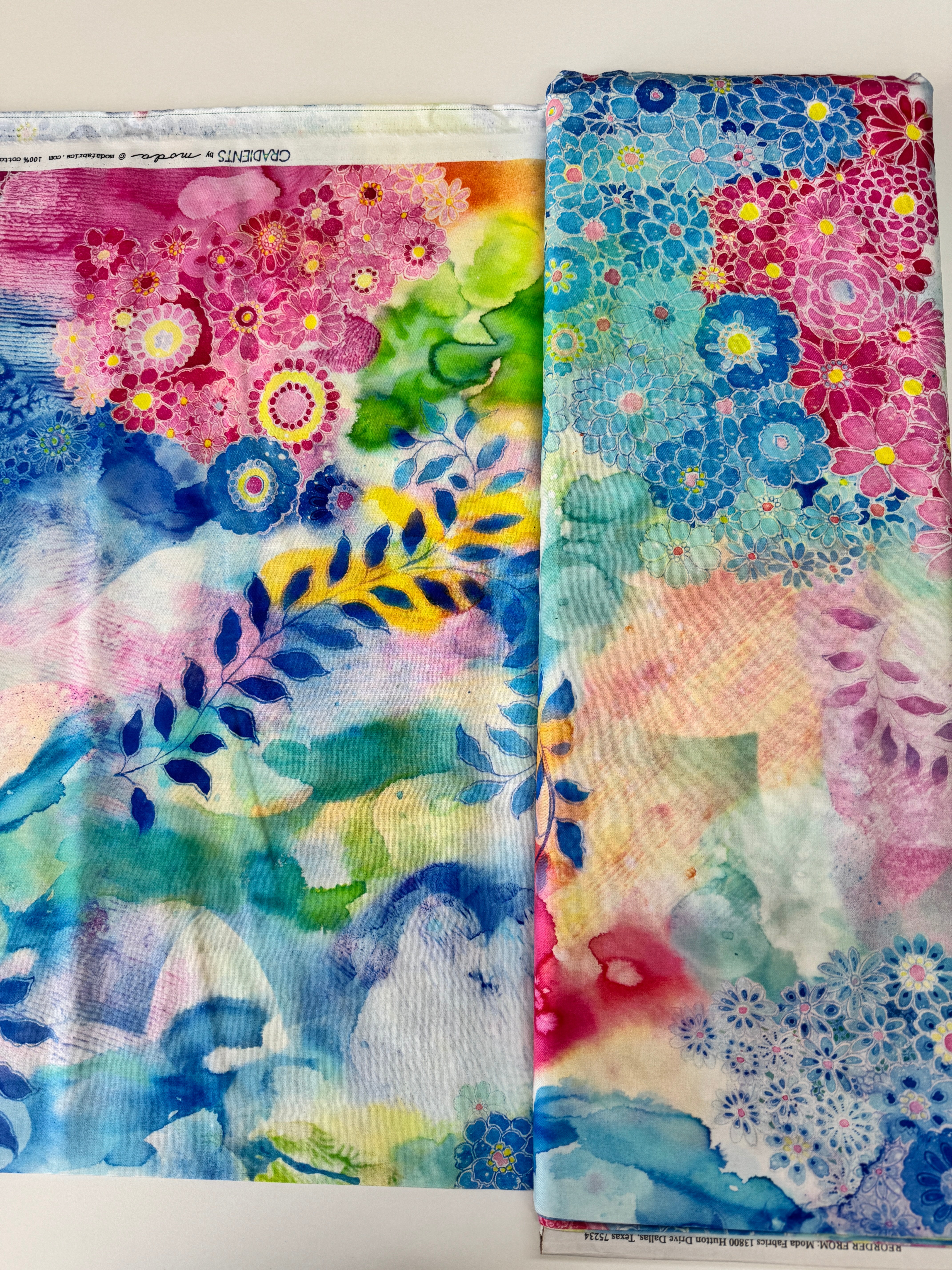 Gradients - Watercolor Garden Multi Yardage