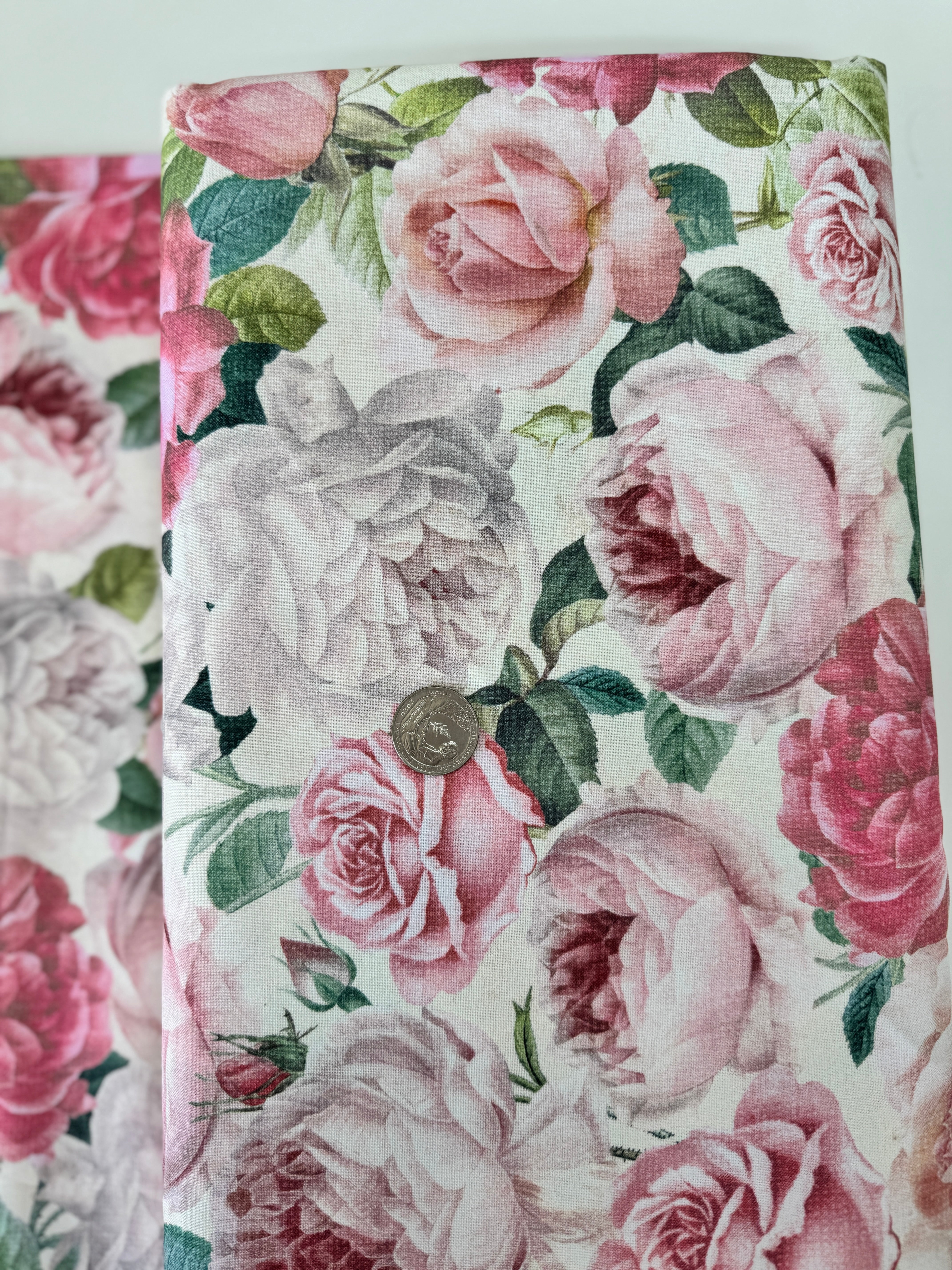 Jardin - Packed Jardin Roses Yardage