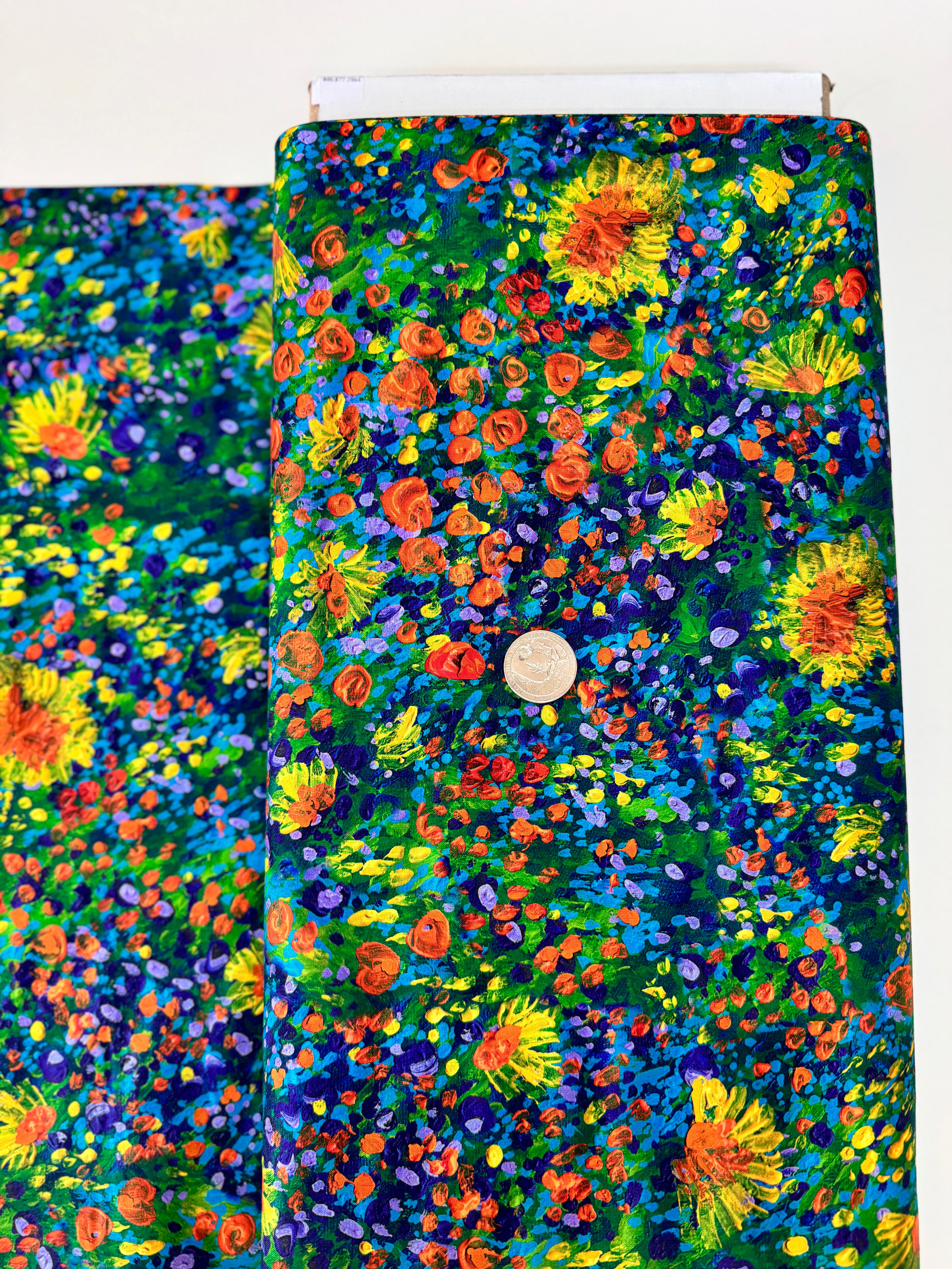 Painterly Petals Meadow - Garden Yardage