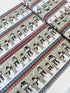 Let it Snow - Snowmen 11" Stripe Yardage
