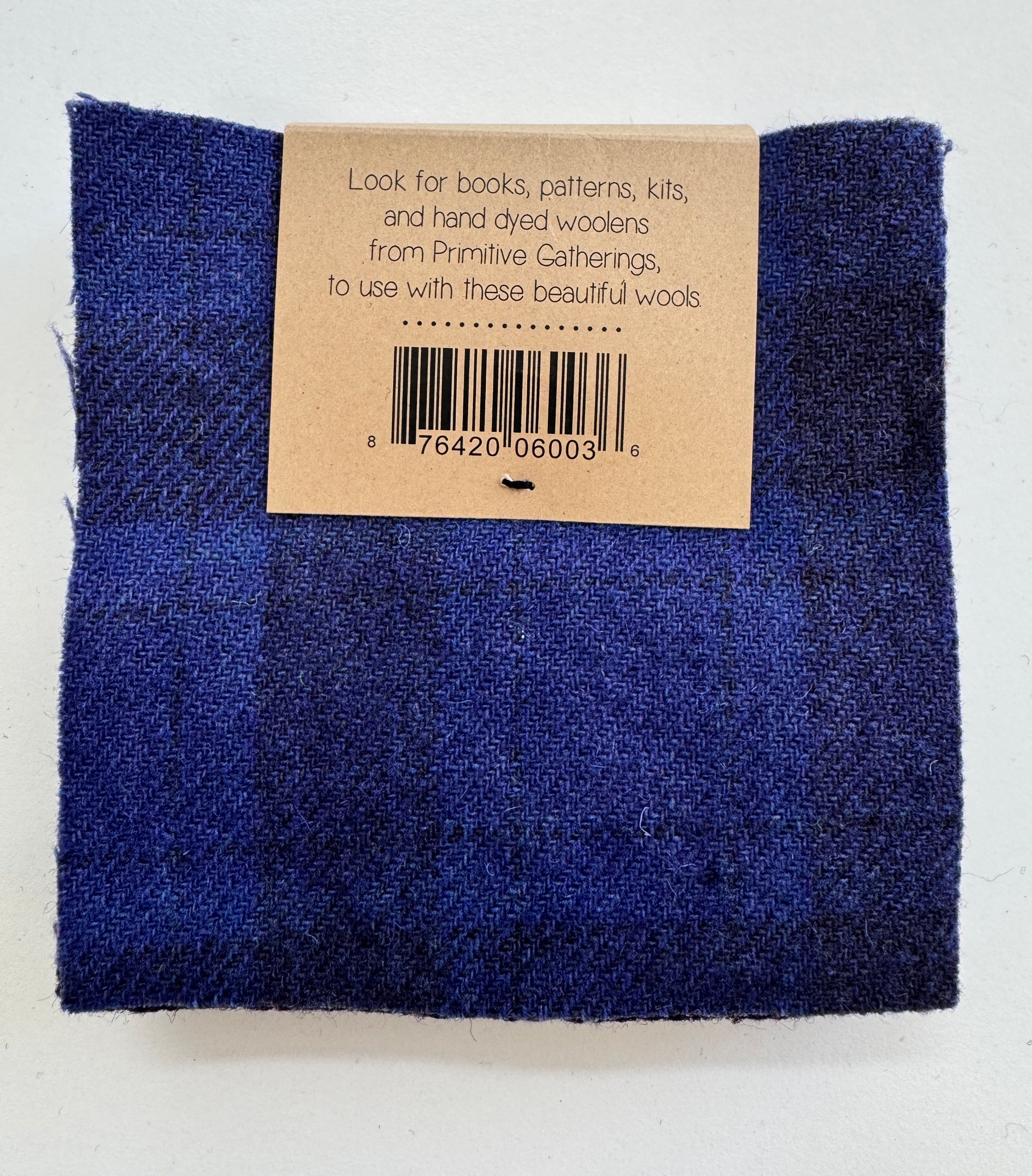 Wool 5" Charm Purples PRI 6003 Primitive Gather#1