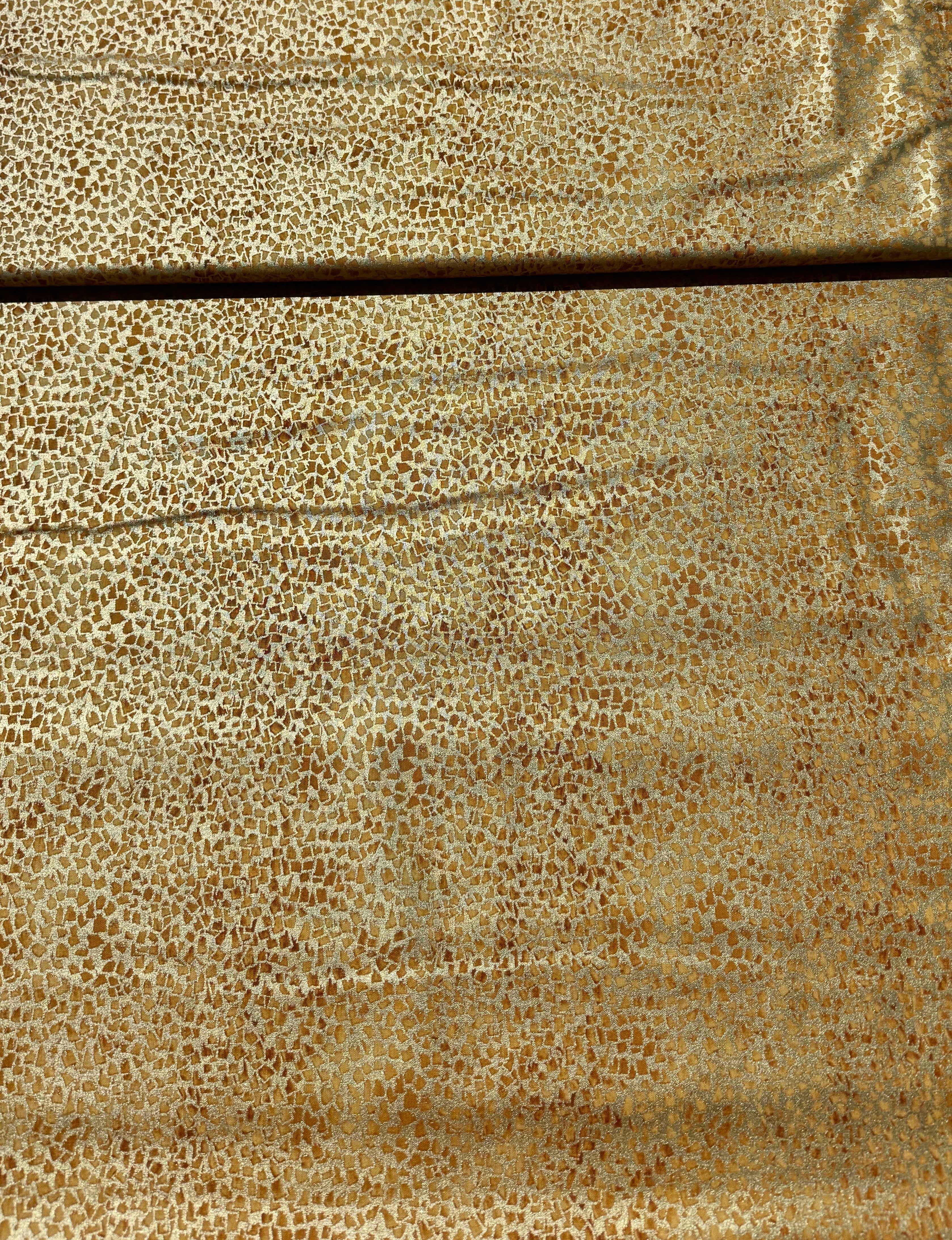 Gustav Klimt - Brushstrokes Gold Metallic - Remnant