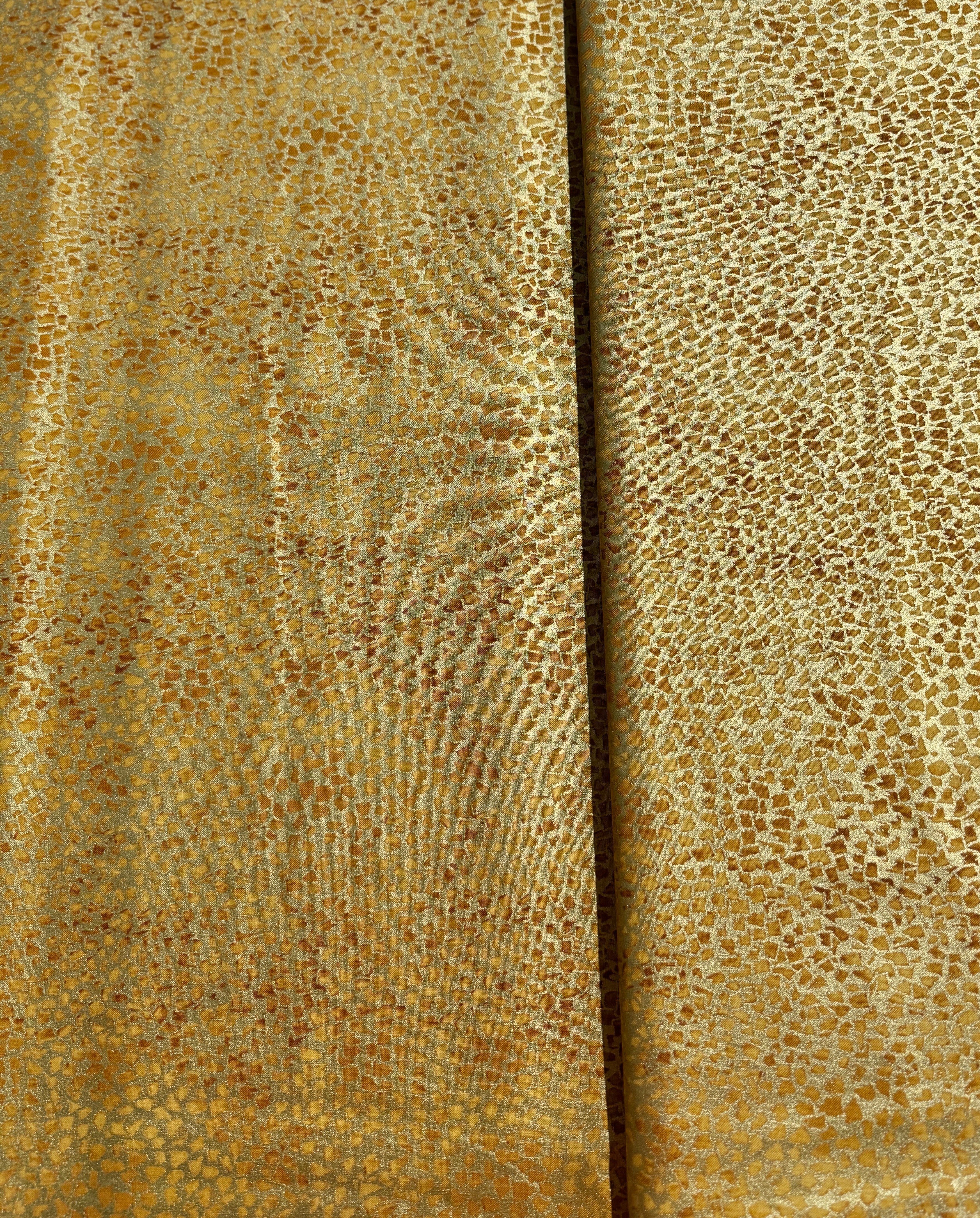 Gustav Klimt - Brushstrokes Gold Metallic - Remnant