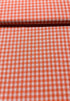 Kitchen Window Wovens - Yarn Dyed Check Plaid Orangeade Yardage