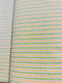 Seersucker Stripes Parakeet - Remnant