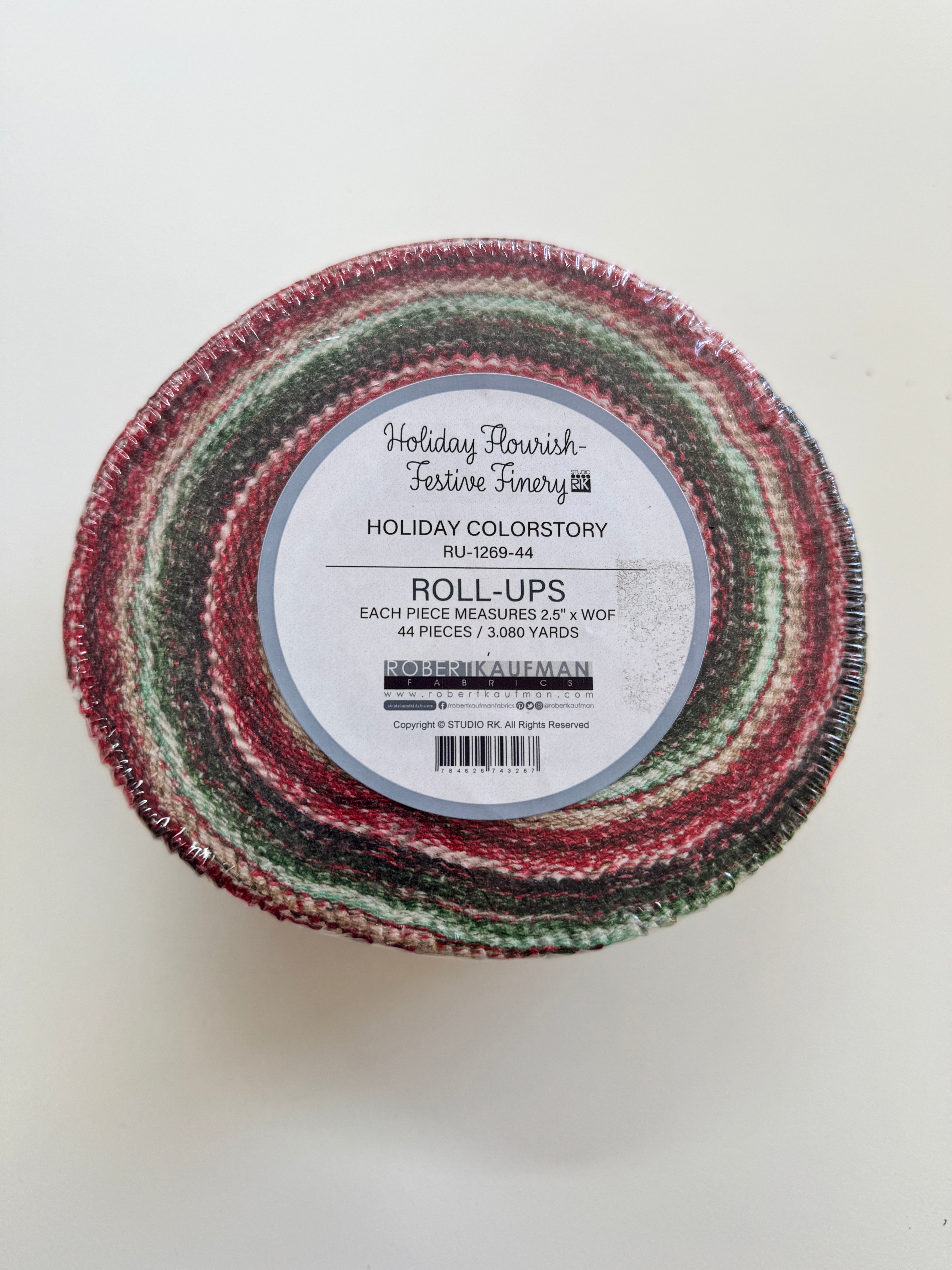 Holiday Flourish - Festive Finery - Holiday Colorstory Roll Up