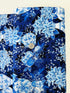 Holiday Flourish - Festive Finery - Vases Navy Silver Yardage