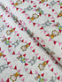 Let’s Play Field Day Candy Fabric by Michael Miller Fabrics – cute animal and bunting design on white 100% cotton quilting fabric