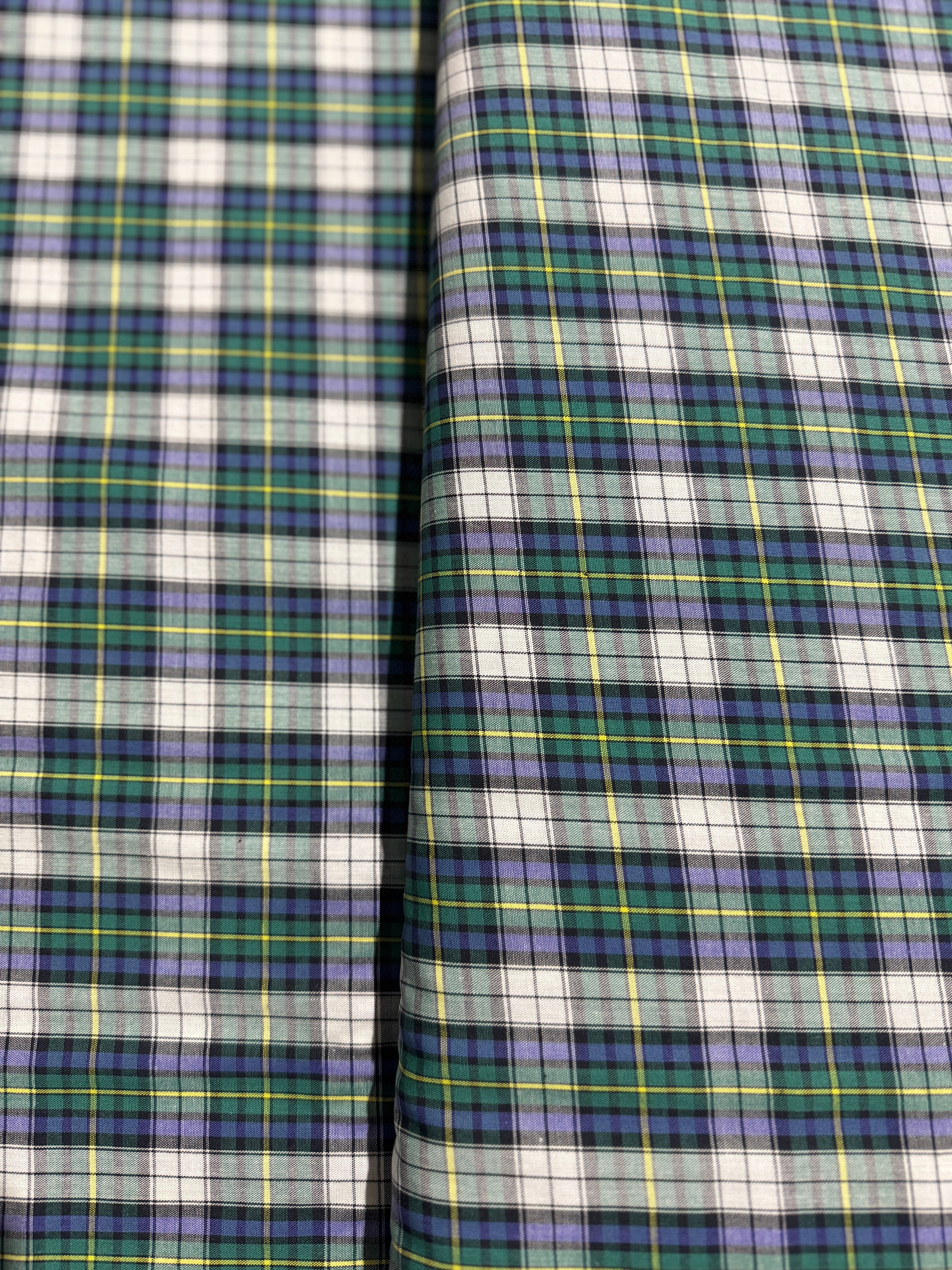 Sevenberry Classic Plaids - Marthas Vineyard Plaid Kelly Yardage
