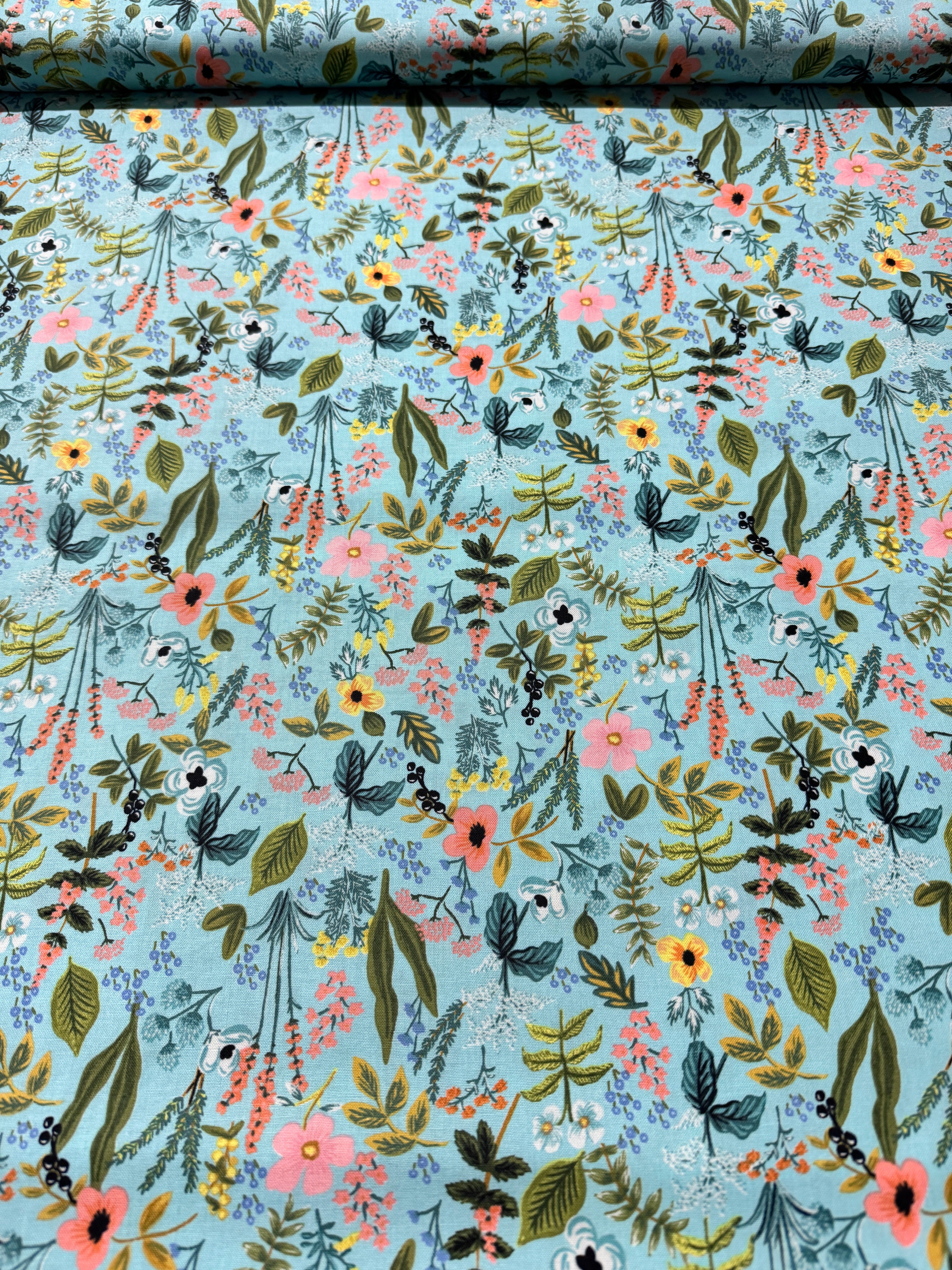 Fat Quarter - Amalfi - Herb Garden Mint