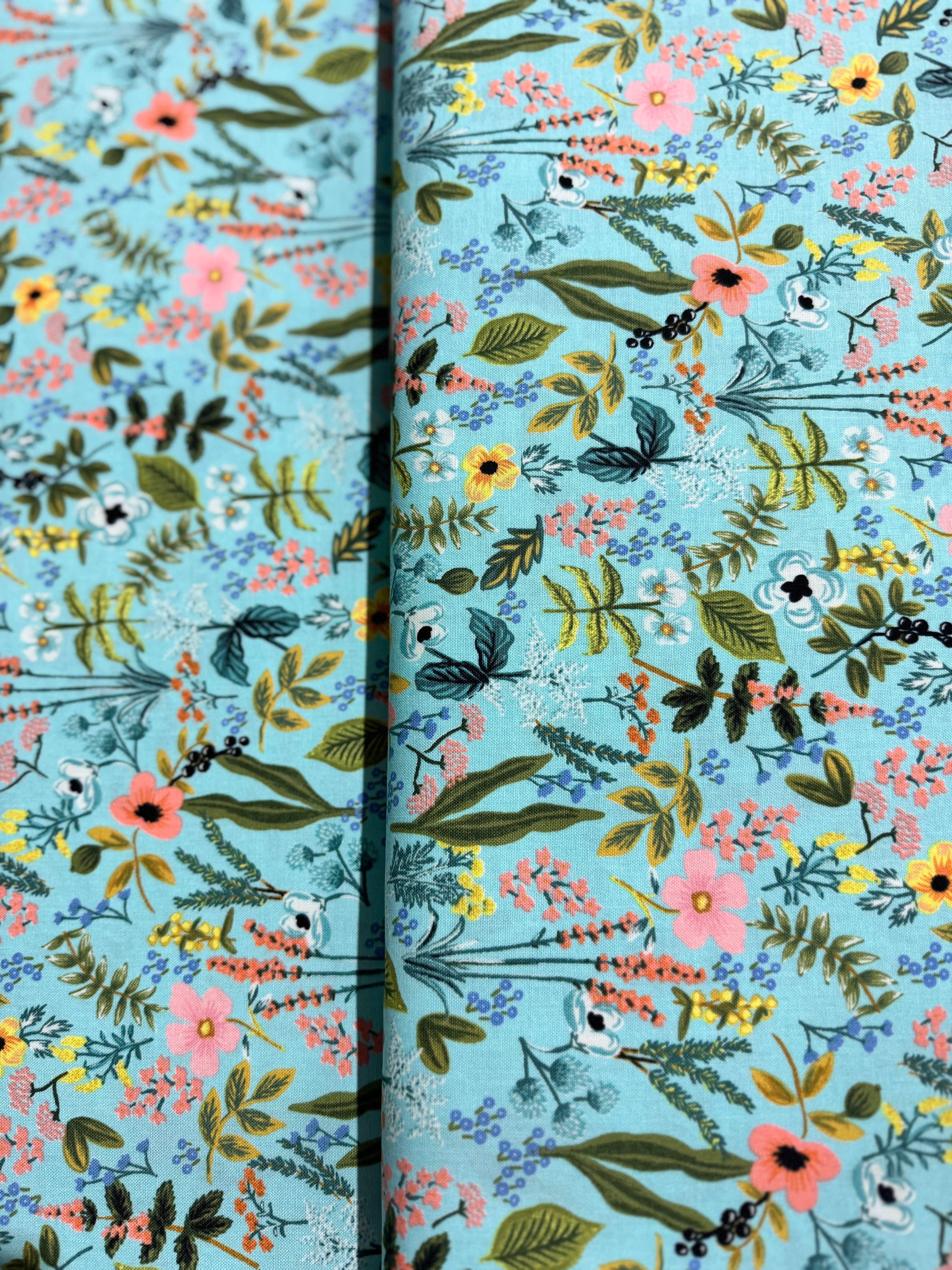 Fat Quarter - Amalfi - Herb Garden Mint