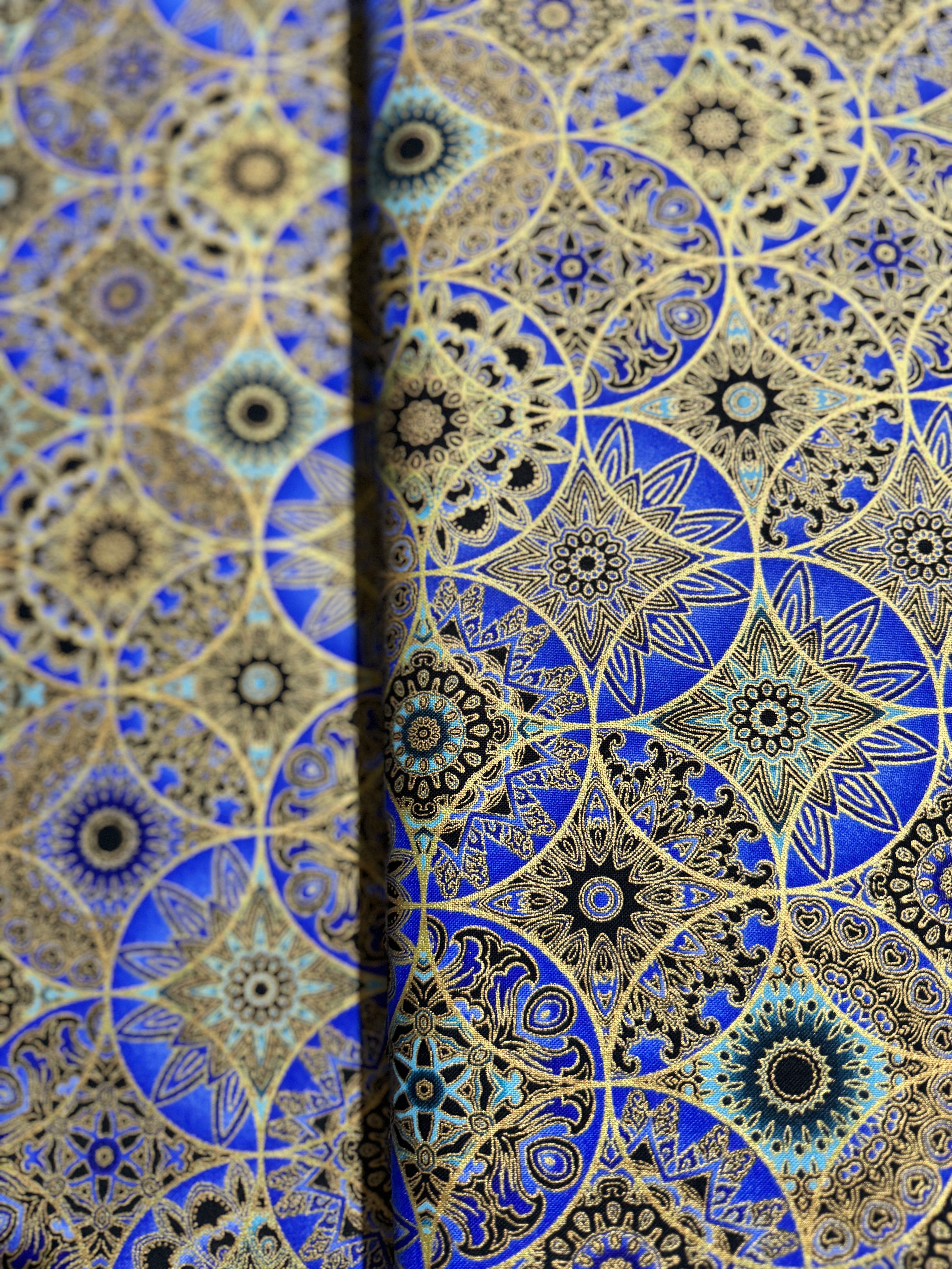 Jaikumari - Medallions Sapphire Metallic - Remnant