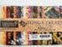 Tonga Treats Vineyard batiks charm pack with 40 coordinating 5 inch precut fabric squares