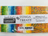 Tonga Treats Happy Hour batik charm pack with 40 coordinating 5 inch precut fabric squares