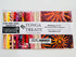 Tonga Treat Passion Fruit batik charm pack with 40 coordinating 5 inch precut fabric squares