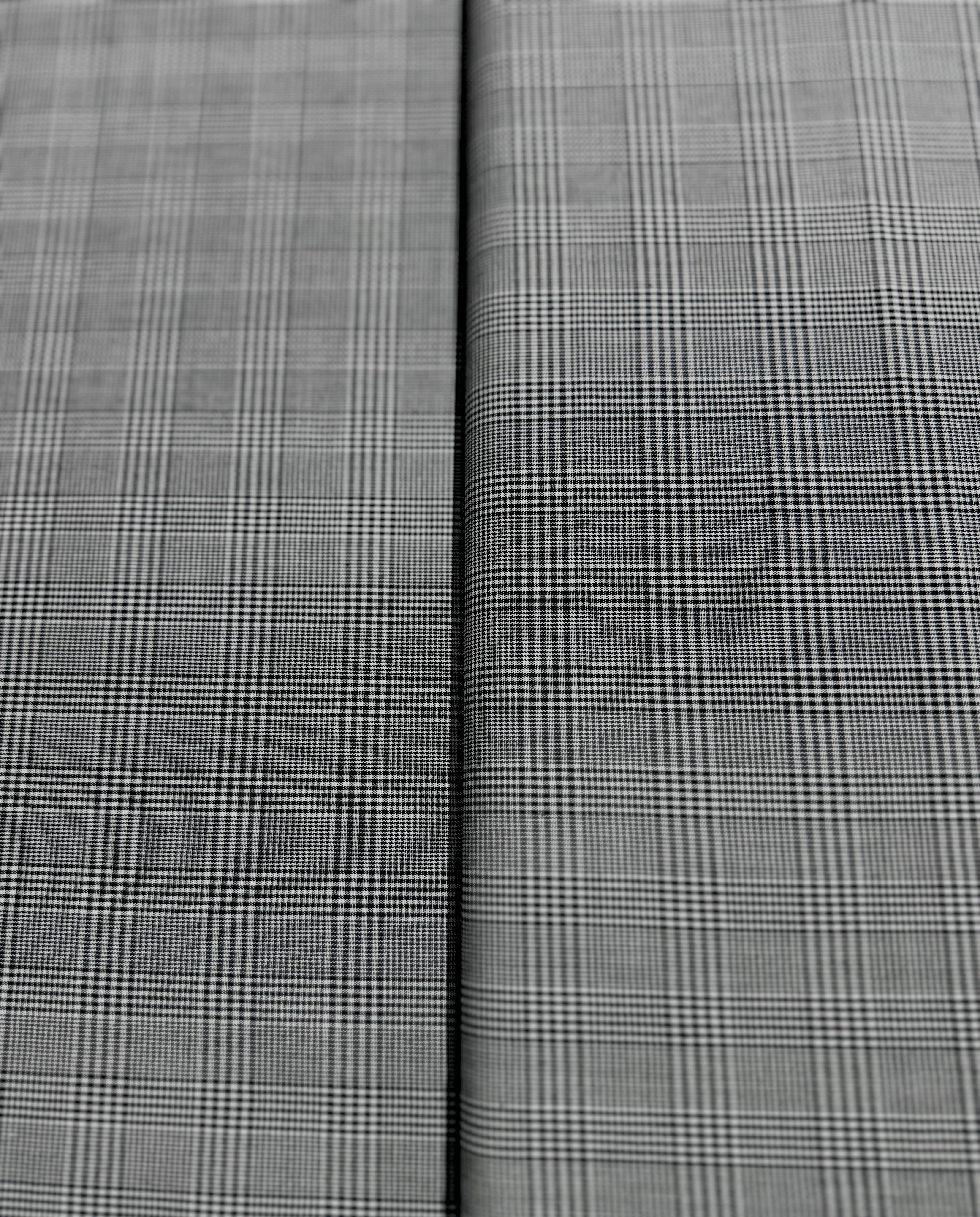 Sevenberry Classic Plaids - Glen Plaid Pepper Yardage