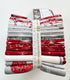 Winter’s Grandeur winter colorstory fat quarter bundle with red, gray, and white holiday quilting cotton fabrics