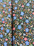 Fat Quarter - Primavera - Wild Rose Black Metallic