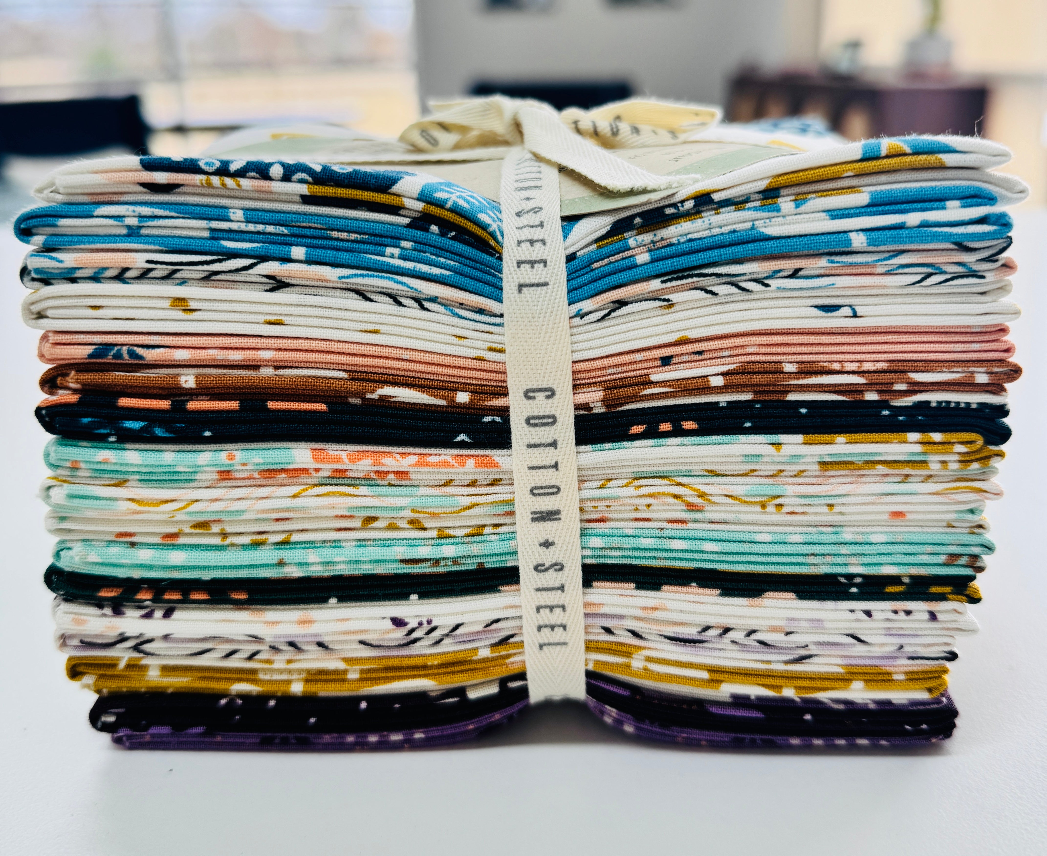 Modern Meadow fat quarter bundle by Juliana Tipton for Cotton and Steel Fabrics 18 precut quilting cottons