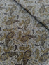Vintage Petals and Paisleys - Paisley Gray Fabric by Sevenberry for Robert Kaufman
