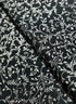 Holiday Flourish-Snow flower - Swirls Onyx Metallic Yardage