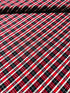 Gnome For The Holidays - Holiday Small Bias Plaid Yardage