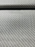Holiday Charms - Stripe Silver Yardage