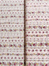 Fat Quarter - Sevenberry Petite Victoriana - Floral Stripes Pink