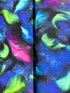 Aurora Sky Winter Light cotton fabric by Timeless Treasures featuring northern lights inspired print.