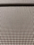 Crawford Gingham - Yarn Dyed 1/4 Inch Gingham Brown - Remnant