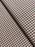 Crawford Gingham - Yarn Dyed 1/4 Inch Gingham Brown - Remnant