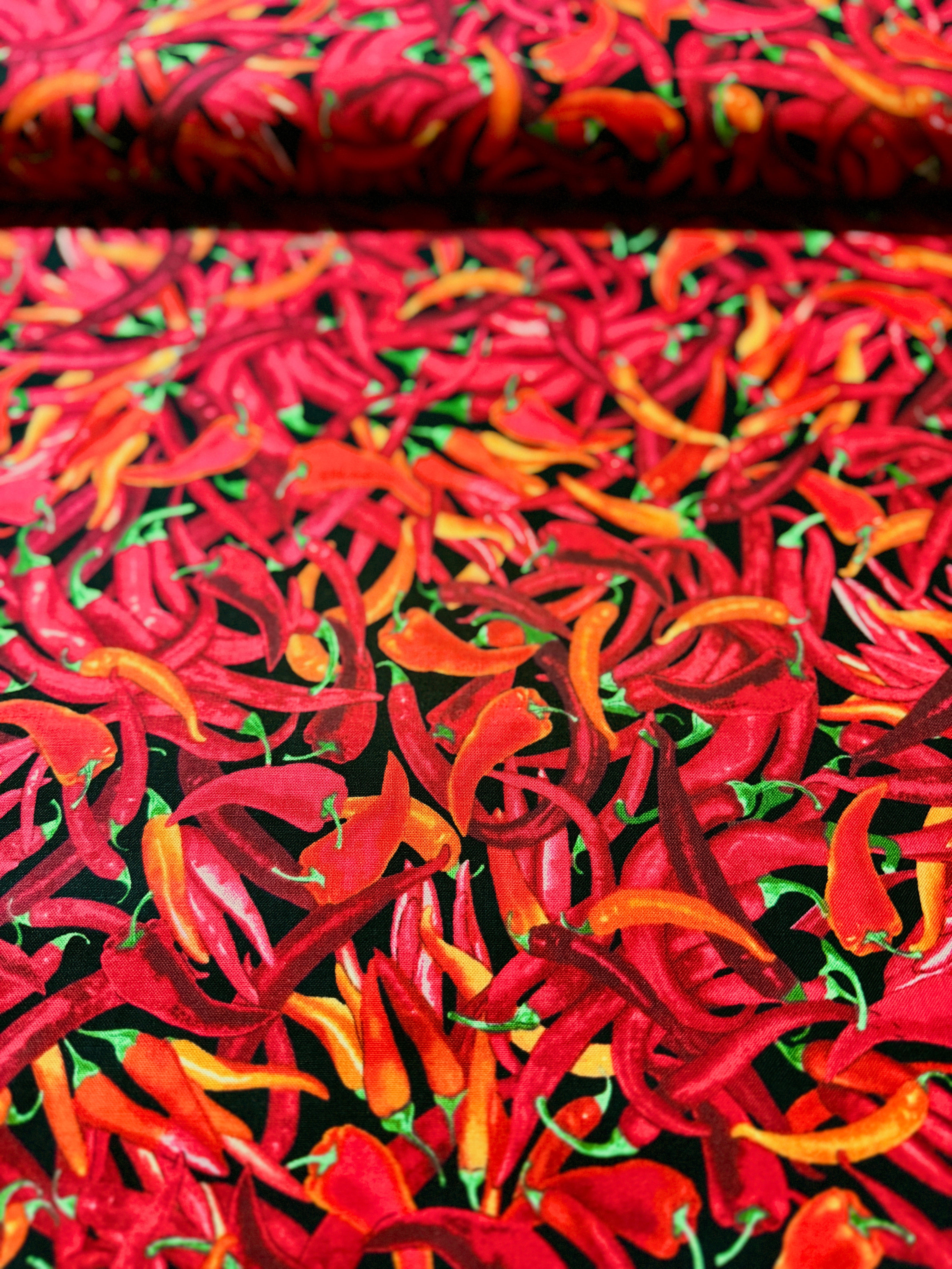 Southwest Sunset - Hot Chili Pepper Yardage