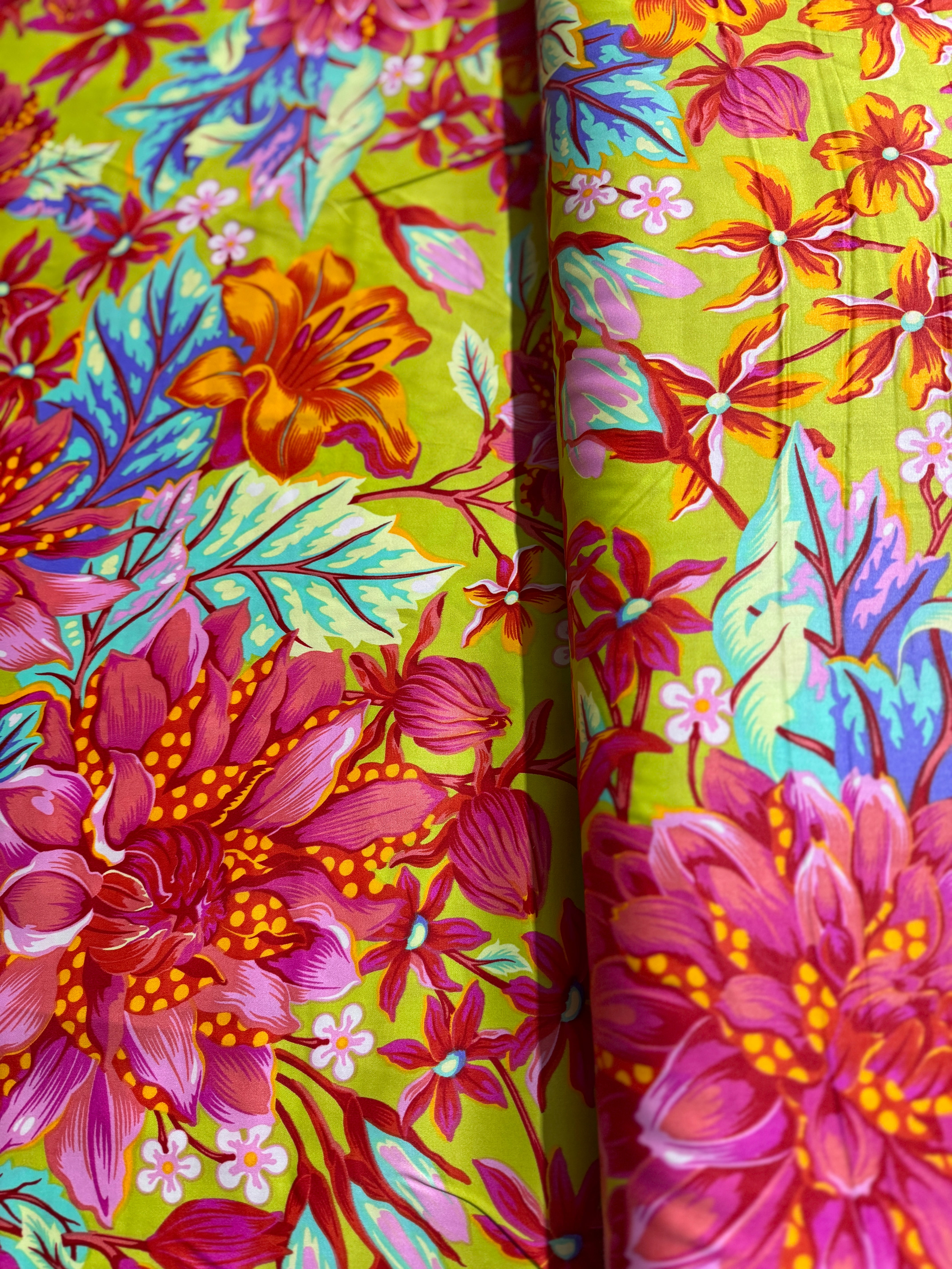 Untamed - Hello Dahlia Wide - Lunar Wide Sateen 108" Wide Yardage