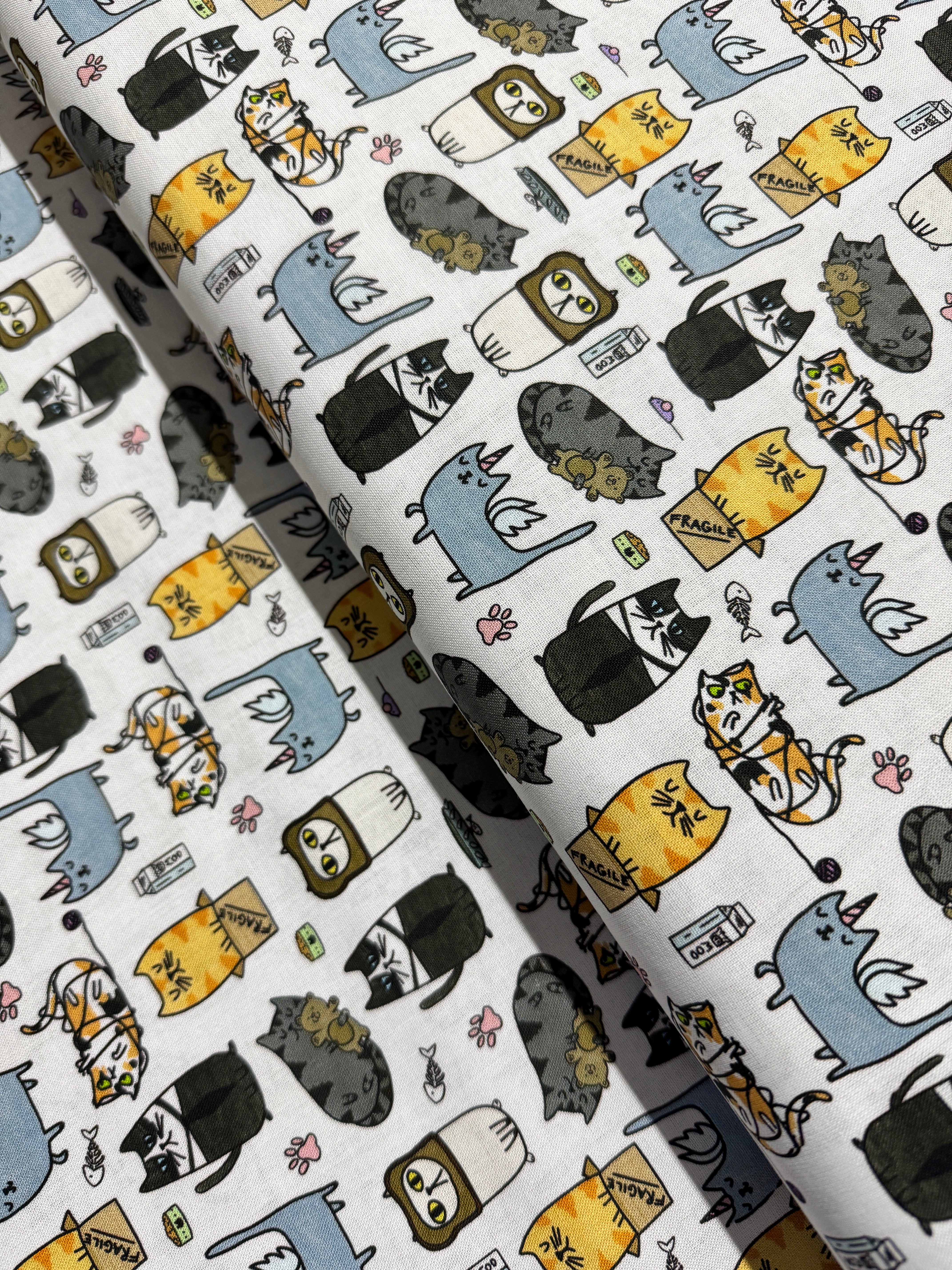 Quirky Cats - Silly Cats Yardage