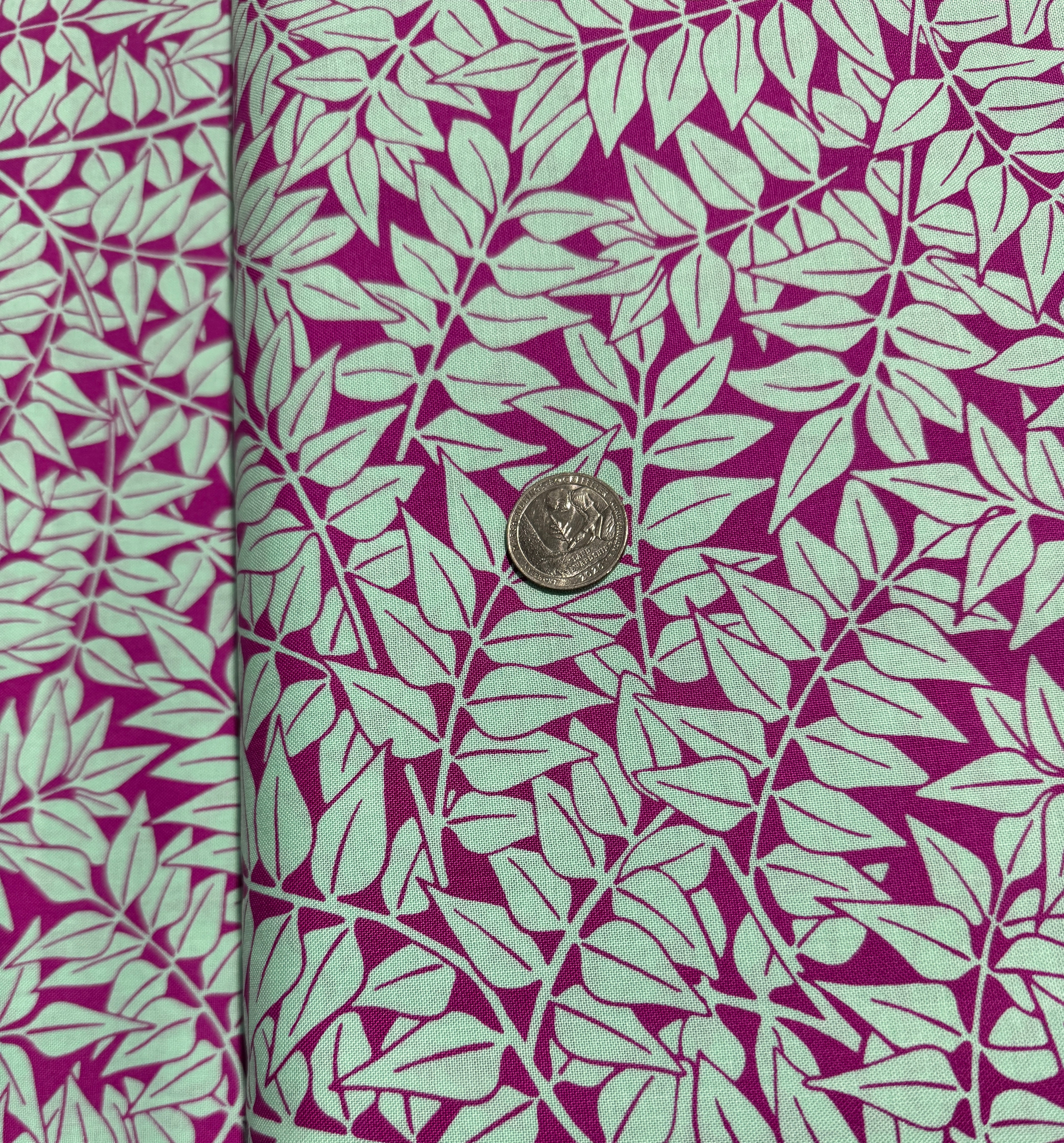 Branches - Magenta Yardage