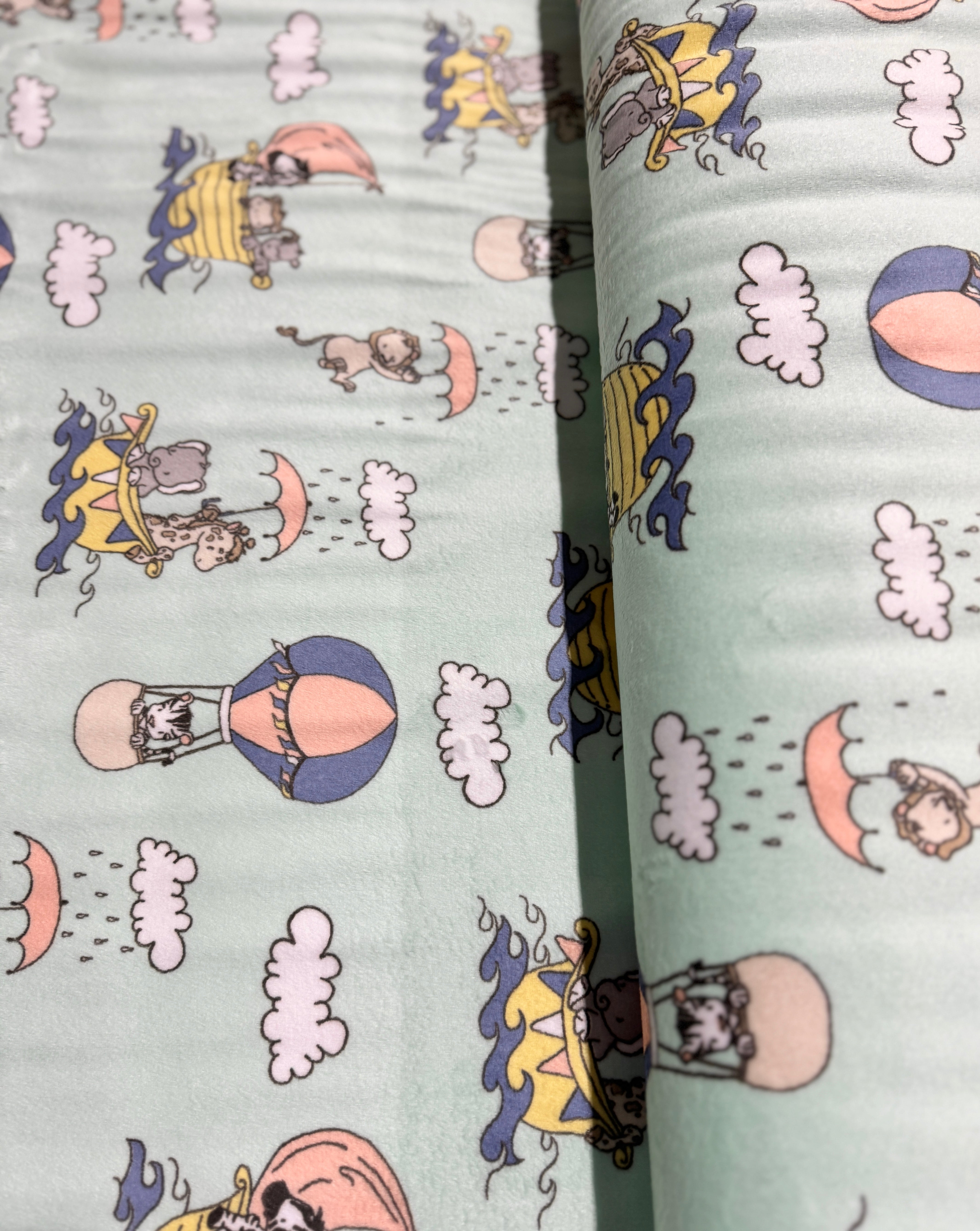 SMD Two By Two Cuddle Fabric - Cuddle 2 by 2 Opal
