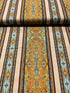 Miyako Border Yellow Fabric by Jinny Beyer – Asian-style geometric and floral border cotton print for RJR Fabrics.